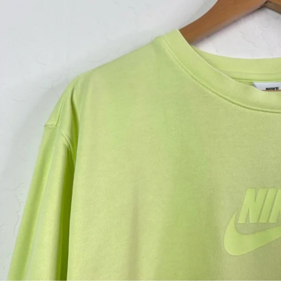 Nike Mens Sportswear Essentials French Terry Crew Pullover Sweatshirt Size Large - Picture 4 of 16